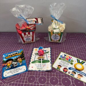 Vacation Gift Kit – Lembrancinhas de Férias em Inglês 🎉